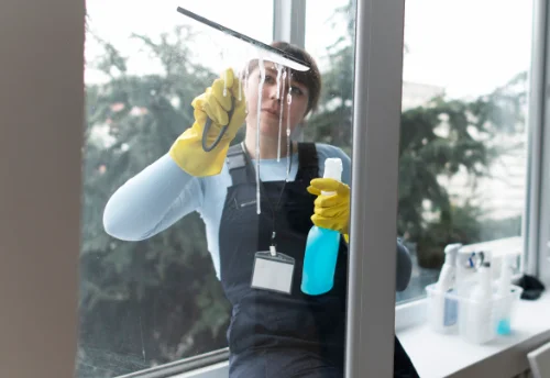 Nettoyage de vitres intérieures et extérieures à Montenoison
